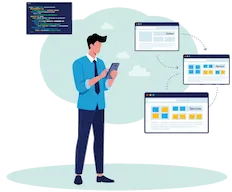 site vitrine multipage