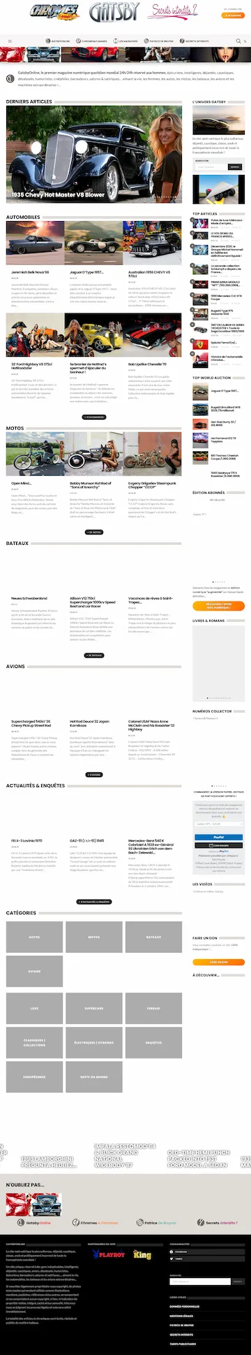 Webzine Gatsby Online